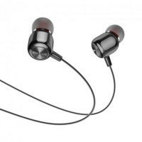 Навушники HOCO M87 String wired earphones with with microphone Gloomy Black (Колір Black) - фото № 3