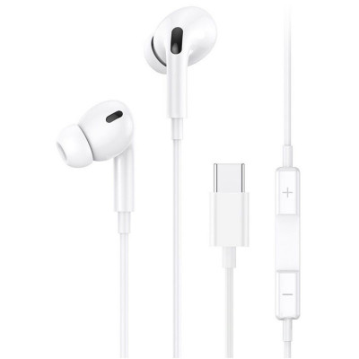 Навушники Usams SJ452 EP-41 Type-C In-ear Earphone 1.2m White (SJ452HS01) - изображение 2