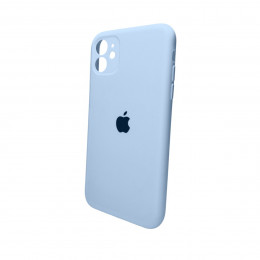 Чохол для смартфона Silicone Full Case AA Camera Protect for Apple iPhone 11 Pro Max кругл 27,Mist Blue