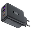 Мережевий зарядний пристрій ACEFAST A61 PD45W GaN (2*USB-C+2*USB-A) charger Black - изображение 3