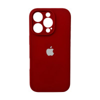 Чохол для смартфона Silicone Full Case AA Camera Protect for Apple iPhone 16 Pro Max 20,China Red