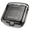 Навушники BOROFONE BW23 Crystal bean Transparent Edition true wireless BT headset Jazz Black (Черный)- № 4