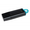Флеш-накопичувач Kingston USB 3.2 DT Exodia 64GB Black/Teal (Черный)- № 4