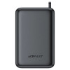 Зовнішній акумулятор ACEFAST M14 PD20W power bank with cable 20000mAh Black (7073)- № 5