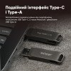 Флеш-накопичувач Patriot USB 3.2 Gen 1 Rage R550 64GB Type-A+C (Черный)- № 8