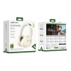 Бездротові навушники ACEFAST H5 active noise cancelling wireless headset Milky White (Milky-White)- № 2