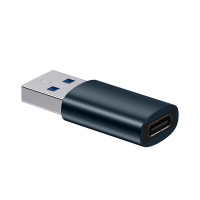 Адаптер Baseus Ingenuity Series Mini OTG Adaptor USB 3.1 to Type-C  Blue (Колір 7073) - фото № 5