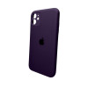Чохол для смартфона Silicone Full Case AA Camera Protect for Apple iPhone 11 кругл 59,Berry Purple