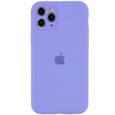 Чохол для смартфона Silicone Full Case AA Camera Protect for Apple iPhone 12 Pro 26,Elegant Purple - зображення 1