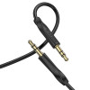 Аудіокабель BOROFONE BL16 Clear sound AUX audio cable Black (Черный)- № 2