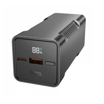 Зовнішній акумулятор HOCO Q15 Flashlight 22.5W fully compatible power bank(10000mAh) Black - изображение 4