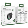 Мережевий зарядний пристрій ACEFAST A90 QC18W GaN single USB-A charger set (P3) (EU) Black (7073)- № 2