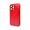 Чохол для смартфона AG Glass Matt Frame Color Logo for Apple iPhone 11 Pro Max Coke Red