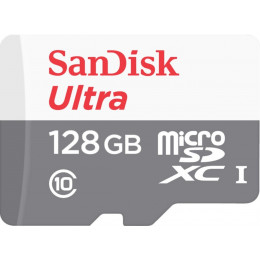 microSDXC (UHS-1) SanDisk Ultra 128Gb class 10 A1 (120Mb/s)