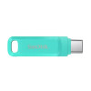 Flash SanDisk USB 3.1 Ultra Dual Go Type-C 64Gb (150 Mb/s) Green - изображение 2