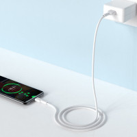 Кабель HOCO X33 Type-C 5A Surge charging data cable White (Цвет Білий) - фото № 6
