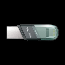 Flash SanDisk USB 3.1 iXpand Flip 64Gb Lightning Apple Ice Mint