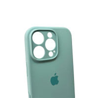 Чохол для смартфона Silicone Full Case AA Camera Protect for Apple iPhone 16 Pro 48,Sky Blue (Колір Sky-Blue) - фото № 5