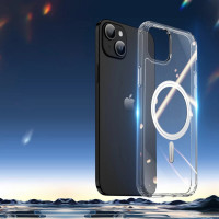 Чохол для смартфона DUX DUCIS Clin Mag for Apple iPhone 15 Clear (Колір Clear) - фото № 4