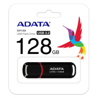 Флеш-накопичувач A-DATA USB 3.2 UV 150 128Gb Black (Цвет Черный) - фото № 3