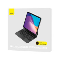 Клавіатура Baseus Brilliance Series Magnetic Keyboard Case for Pad (2019/2020/2021) 10.2″ Cluster Black (with Simple Series Type-C Cable)  - фото № 2