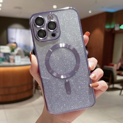 Чохол для смартфона Cosmic CD Shiny Magnetic for Apple iPhone 15 Pro Purple (CDSHIiP15PPurple) - изображение 1