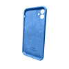 Чохол для смартфона Silicone Full Case AA Camera Protect for Apple iPhone 11 Pro кругл 38,Surf Blue - зображення 2