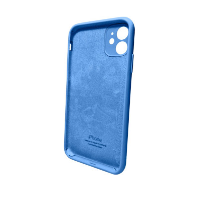 Чохол для смартфона Silicone Full Case AA Camera Protect for Apple iPhone 11 Pro кругл 38,Surf Blue - изображение 2
