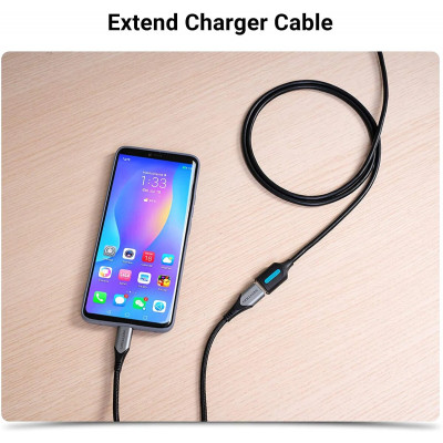 Кабель Vention USB 3.0 A Male to A Female Extension Cable 2M black PVC Type (CBHBH) - изображение 4