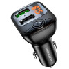 АЗП з FM-модулятором BOROFONE BC41 Eminency QC3.0 Car BT FM transmitter 18W Black k15757 - № 1 АЗП з FM-модулятором BOROFONE BC41 Eminency QC3.0 Car BT FM transmitter 18W Black (7073) Borofone - № 1