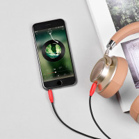 Аудіокабель HOCO UPA11 AUX audio cable Black (Колір 7073) - фото № 2