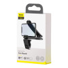 Автотримач для телефона Baseus Big Mouth Pro Car Mount（Applicable to centre console）Black (Black)- № 5