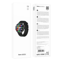 Смарт-годинник HOCO Y18 Smart sports watch(call version) Black (Цвет Black) - фото № 4
