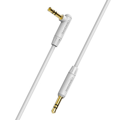 Аудiо-кабель BOROFONE BL4 audio AUX cable 1m, Grey - зображення 2