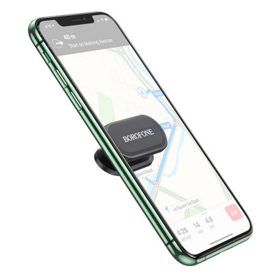 Тримач для мобільного BOROFONE BH29 Graceful in-car phone holder for center console, magnetic (BH29) - зображення 3
