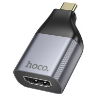 Перехідник HOCO UA33 Type-C to HDTV adapter Metal Gray (Колір Metal Gray), Атикул k57939 |  купить на VILKI.NET - фото № 1