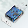 Зарядний пристрій UGREEN CD170 38W USB-C Wall Charger EU (White) (UGR-60468) - зображення 8