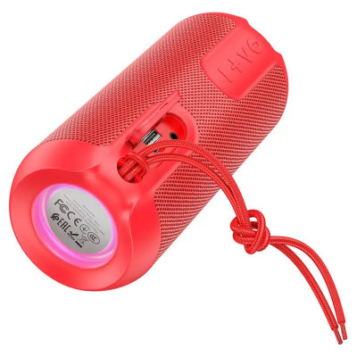 Портативна колонка HOCO BS48 Artistic sports BT speaker Red (6931474762252) - изображение 2
