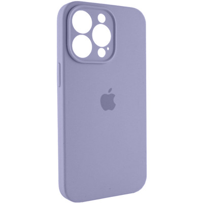Чохол для смартфона Silicone Full Case AA Camera Protect for Apple iPhone 13 Pro 28,Lavender Grey - зображення 3