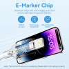 Кабель Vention USB 2.0 Type-A Male to Lightning Male 2.4A Cable 2M Black PVC Type (Black)- № 6
