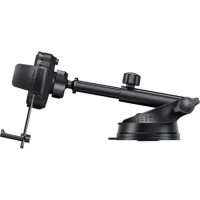 Автотримач для телефона Usams US-ZJ072 Car Center Console Retractable Transparent Holder (Колір Черный) - фото № 3