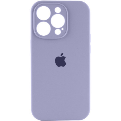 Чохол для смартфона Silicone Full Case AA Camera Protect for Apple iPhone 13 Pro 28,Lavender Grey - изображение 1