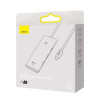 USB-хаб Baseus Lite Series 4-Port Type-C HUB Adapter (Type-C to USB 3.0*4 ) 1m Black (7073)- № 2