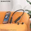 Навушники BOROFONE BE64 Perfect neckband BT earphones Black (BE64B) - зображення 4