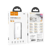 Маршрутизатор HOCO HI40 Portable WiFi (Europe Asia and Africa) White (Колір Білий) - фото № 2