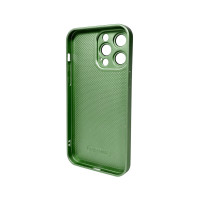 Чохол для смартфона AG Glass Matt Frame Color Logo for Apple iPhone 15 Pro Max Light Green (Цвет Light Green) - фото № 2