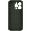 Чохол для смартфона Silicone Full Case AA Camera Protect for Apple iPhone 15 Pro 40,Atrovirens (Atrovirens)- № 4