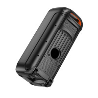 Портативна колонка HOCO HA13 Max Ramon outdoor BT speaker with two wireless microphones Black (Цвет 7073) - фото № 6