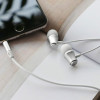 Навушники BOROFONE BM29 Sound edge universal earphones with mic Silver - зображення 2