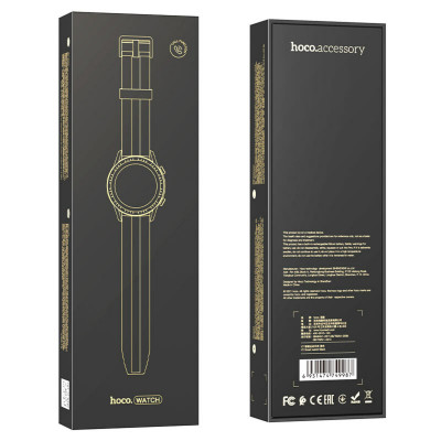 Смарт-годинник HOCO Y2 Pro Smart sports watch(Call Version) Black - зображення 6